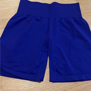 NVGTN electric Blue Athletic Shorts